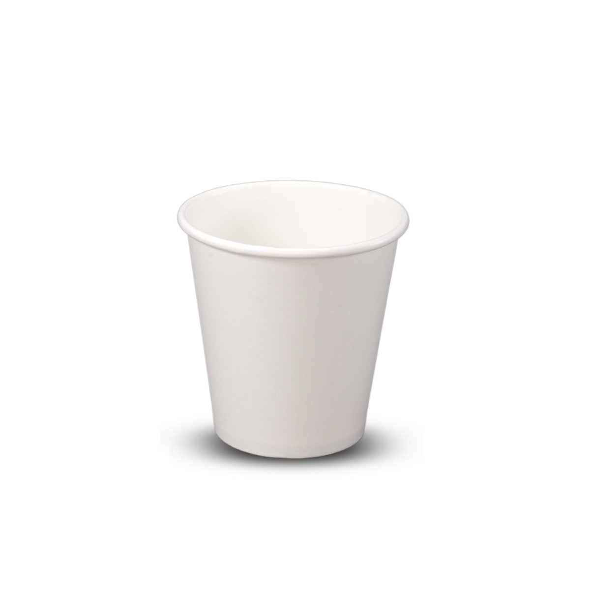 Coffee Cups single wall 6oz -80mm dia plain white 1000/ctn