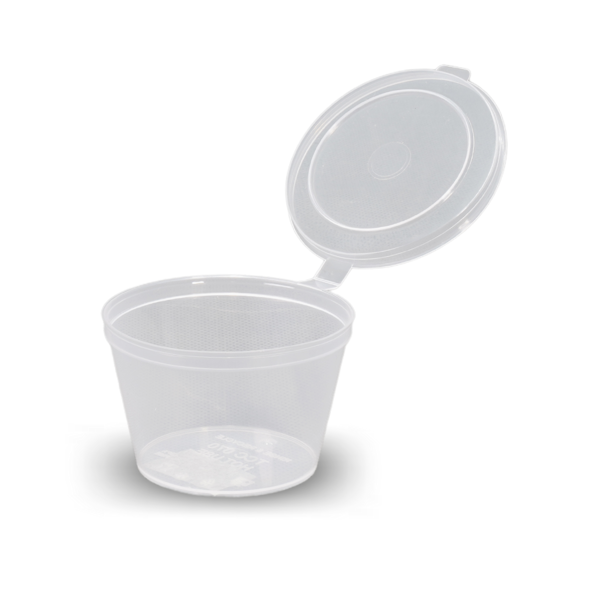 70ml Plastic Sauce Container with Lid 1000/ctn