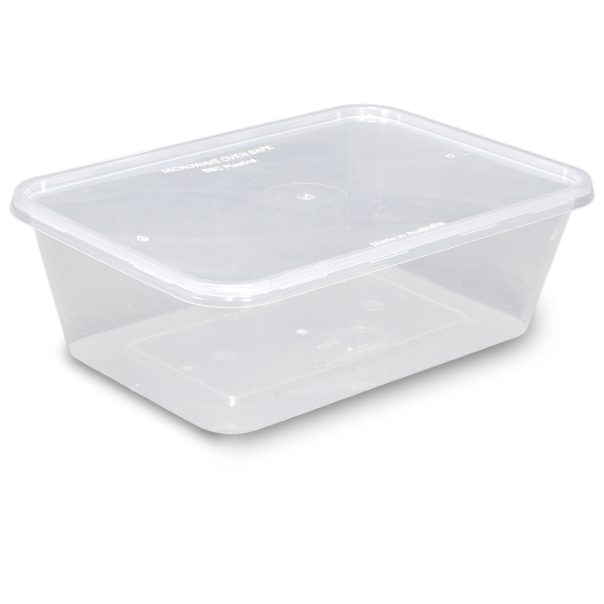 Rectangular Container- Plastic Freezer Grade 750ml 500/ctn