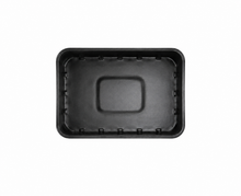 8 x 5" Black Foam Trays - 213 x 138 x 14 mm - 500/ctn