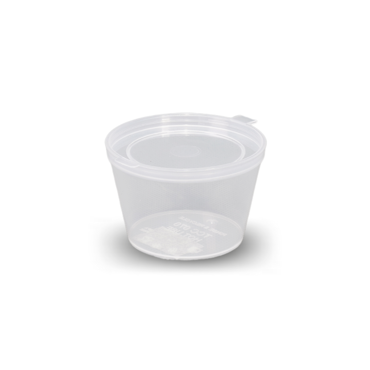 70ml Plastic Sauce Container with Lid 1000/ctn
