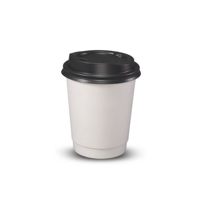 Coffee Cups plain double wall 8oz 80mm 500/ctn