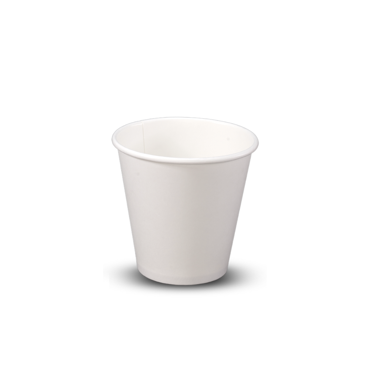 Coffee Cups single wall 8oz plain White 90mm dia  1000/ctn