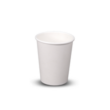 Single Wall 8oz White Hot Cup 80mm 1000/ctn