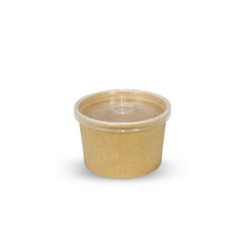 8oz Kraft Soup Bowl 98x81x70mm 500/ctn