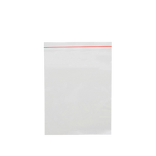 Reseal Plastic Bags; 8 x 6" 200 x 150mm 10 x 100pk/ctn 1000/ctn