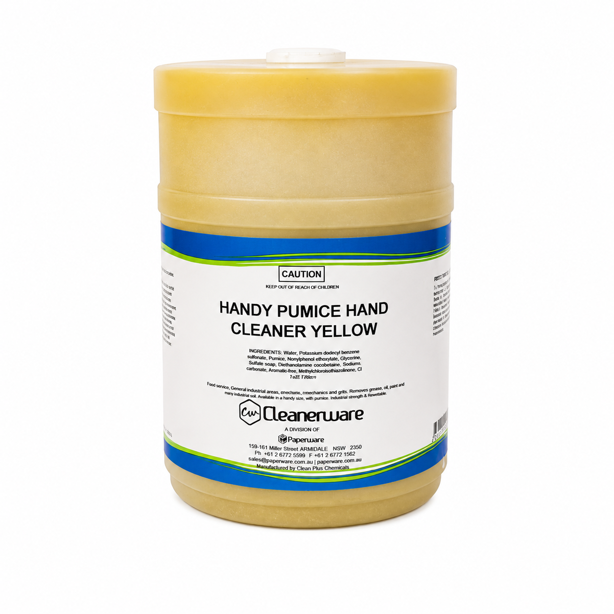 Grub Scrub Grit Pumice Hand Cleaner - Yellow 4L