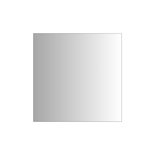 9" Square Cake Board Silver- 50/pk