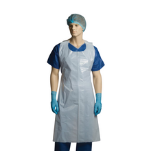 Apron; PE disposable 1400 x 800mm white 500/ctn