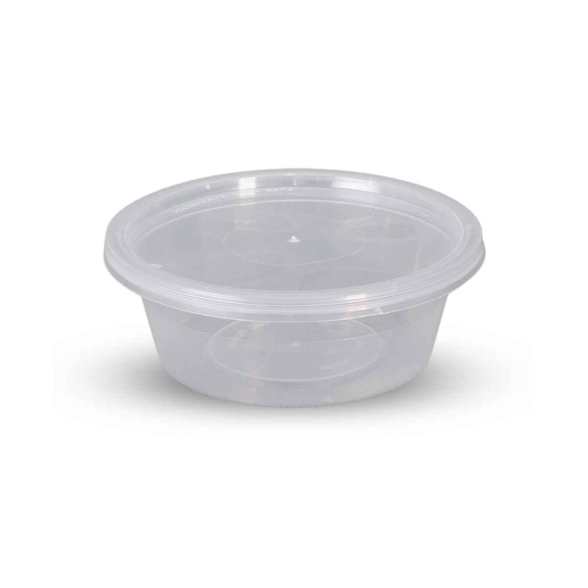 B10 Round 10oz Plastic Container 1000/ctn