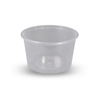 B20 Round 20oz Plastic Container 500/ctn