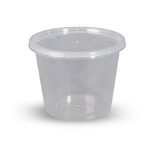 B25 Round 25oz Plastic Container 500/ctn