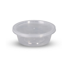 B8 Round 8oz Plastic Container 1000/ctn