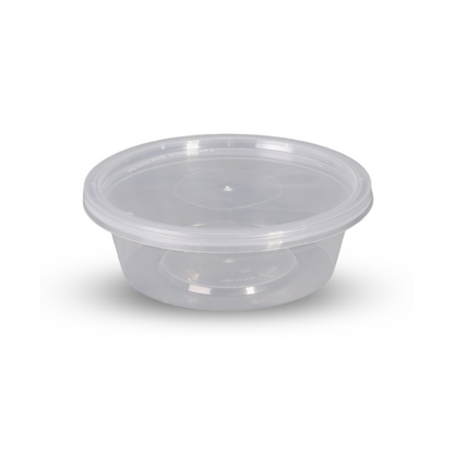 B8 Round 8oz Plastic Container 1000/ctn