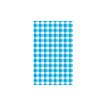 Greaseproof Paper - blue gingham 1/2 190 x 310mm 200/pack 10packs/ctn
