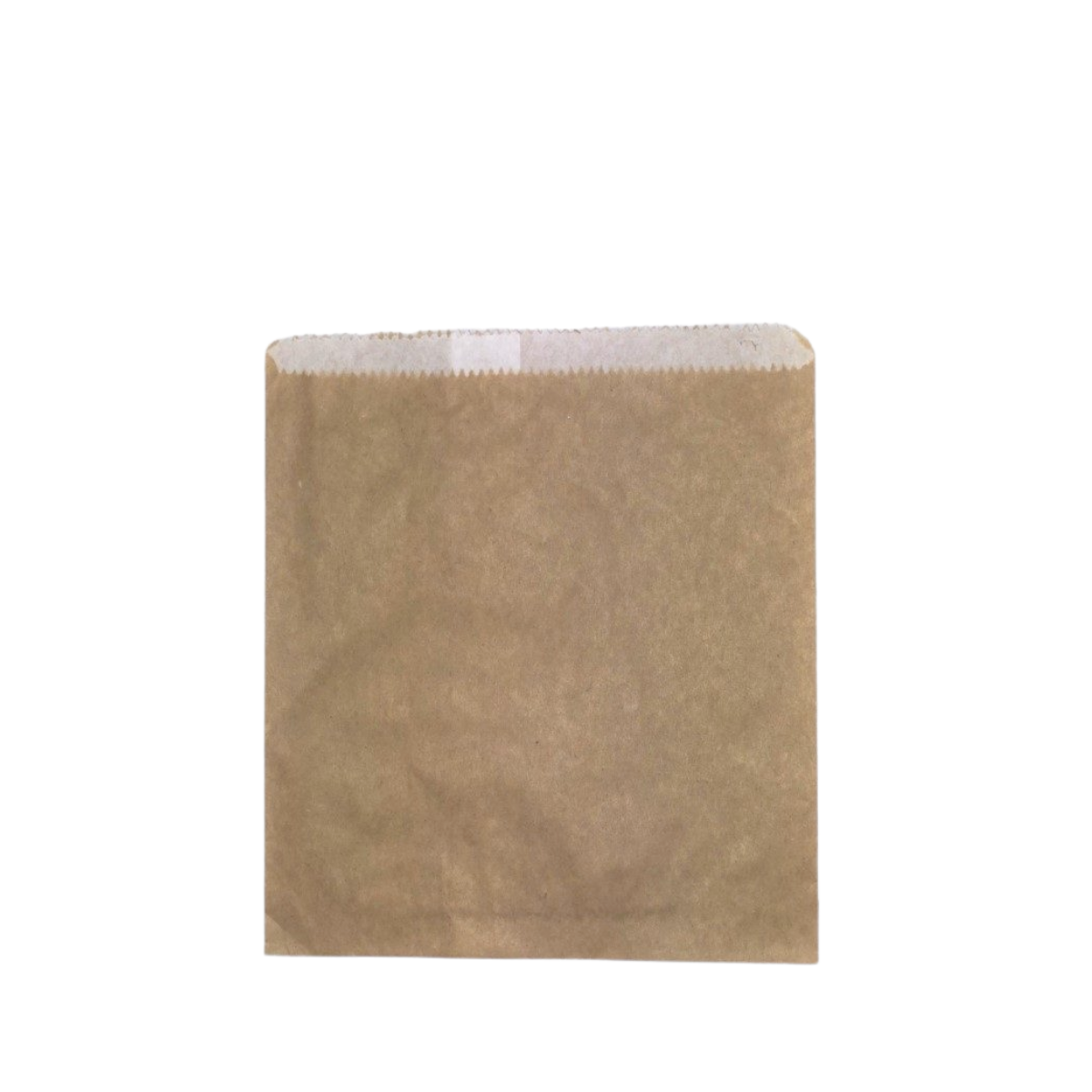 Paper Bag- 2W Brown Greaseproof lined  200 x 200mm 500/pk