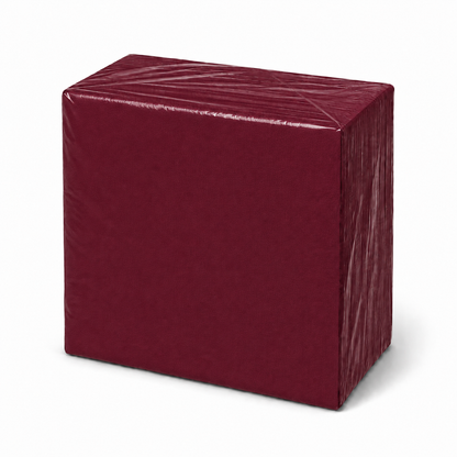 Dinner Napkins 2ply Burgundy 10 x 100pk/ctn 1000/ctn