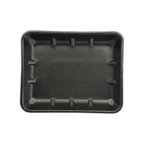 11 x 9" Black Foam Trays - 280 x 225 x 20 mm - 500/ctn