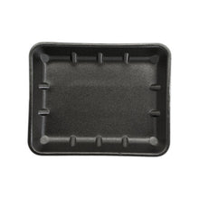 11 x 9" Black Foam Trays - 280 x 225 x 20 mm - 500/ctn