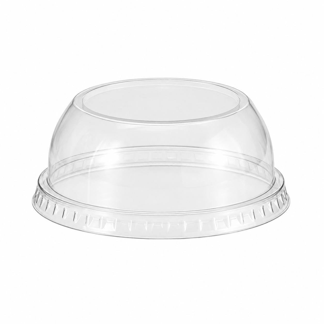 Dome Lid (no hole) to suit Deli Container 500/ctn