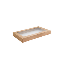 Window Lid for Kraft Catering Box  - Ex-Small 100ctn