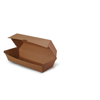 Hot Dog Box - cardboard 210 x 70 x 40mm 200/ctn