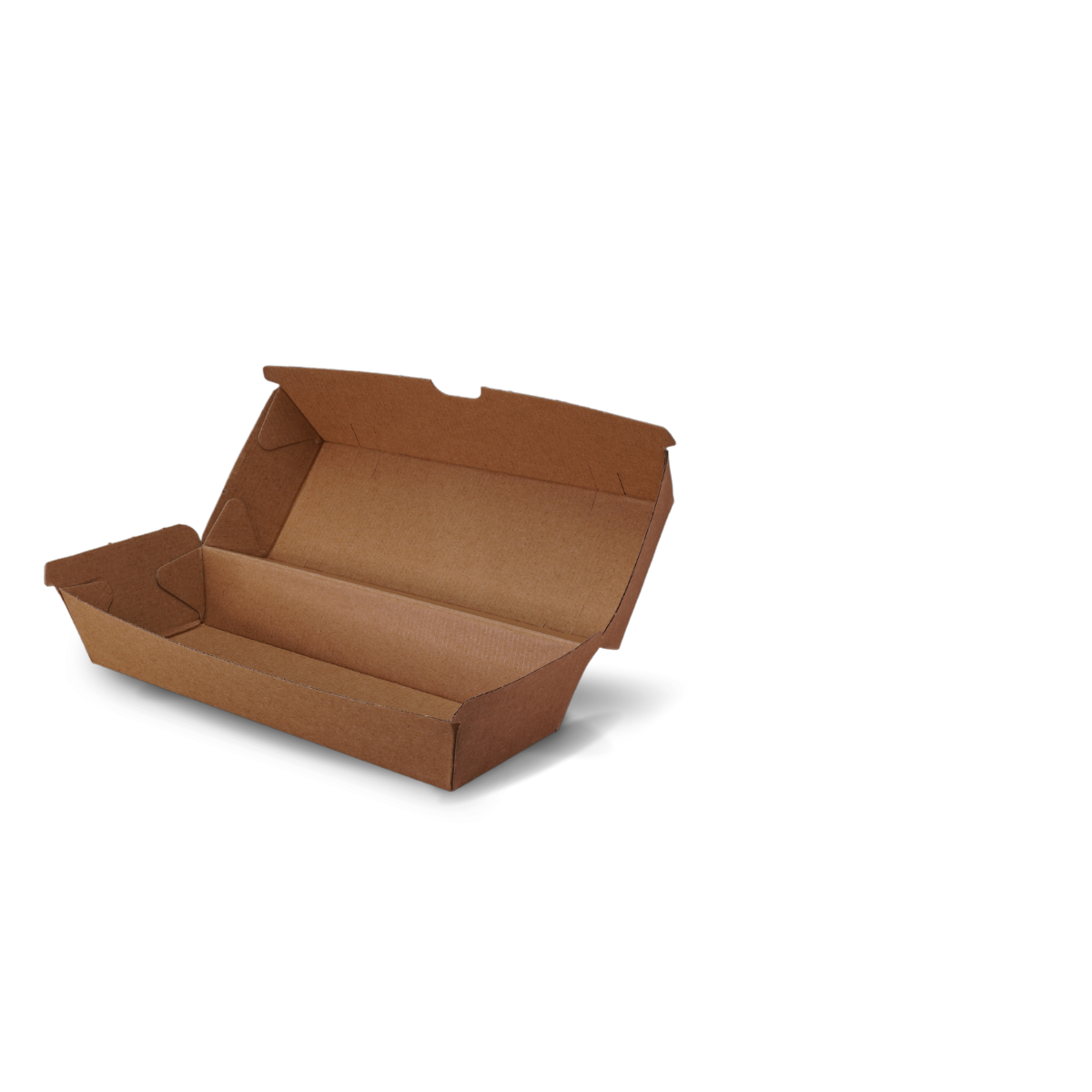 Hot Dog Box - cardboard 210 x 70 x 40mm 200/ctn