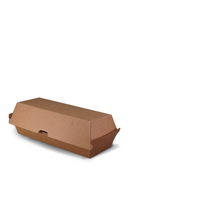 Hot Dog Box - cardboard 210 x 70 x 40mm 200/ctn