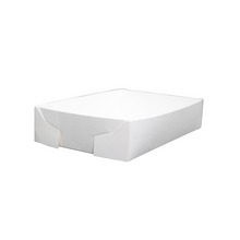 Large White Folding Food Tray 200/pack