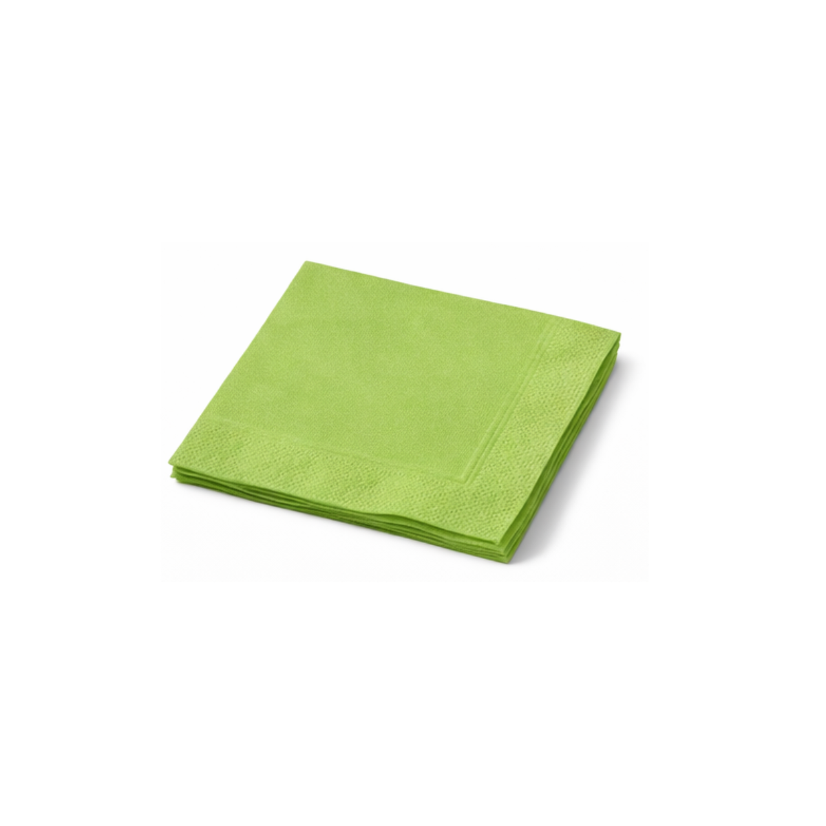 Luncheon Napkins; 2ply Lime Green 20 x 100pk/ctn 2000/ctn