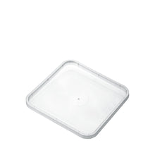 Plastic Square lid to suit 1500ml container 300/ctn