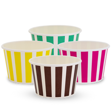 Colour 8oz Icecream Cups 1000/ctn