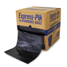 82ltr Easy-Pik Black Extra Heavy Duty Garbage Bags extra heavy duty 100/dispenser box