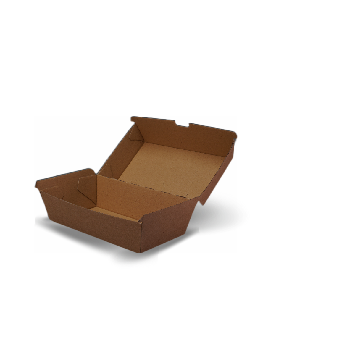 Regular Kraft Cardboard Snack Box - 200/ctn- 175 L x 90 W x 84mm H