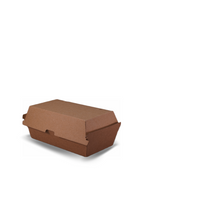 Regular Kraft Cardboard Snack Box - 200/ctn- 175 L x 90 W x 84mm H