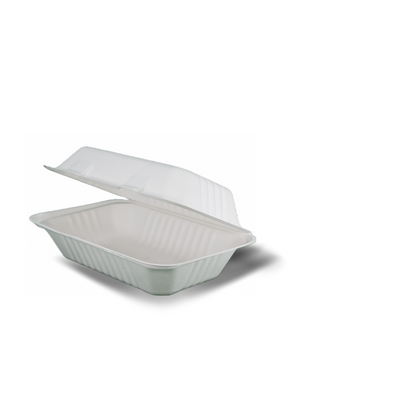 Snack Box- Sugarcane SC89 / SC-P963 230 x 153 x 80mm 250/ctn