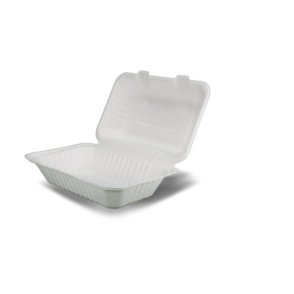 Snack Box- Sugarcane SC89 / SC-P963 230 x 153 x 80mm 250/ctn