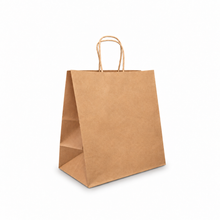 Kraft Paper Takeaway Bag Small 280 x 280 x 150mm 250/ctn