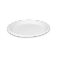 7" Round Sugarcane Plates 168mm - 1000 per carton