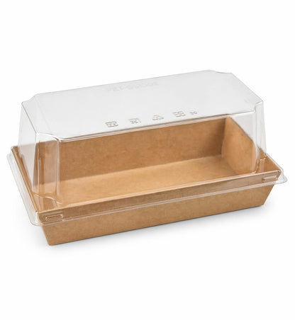 PET Lid to suit Kraft Sandwich Tray 400/ctn