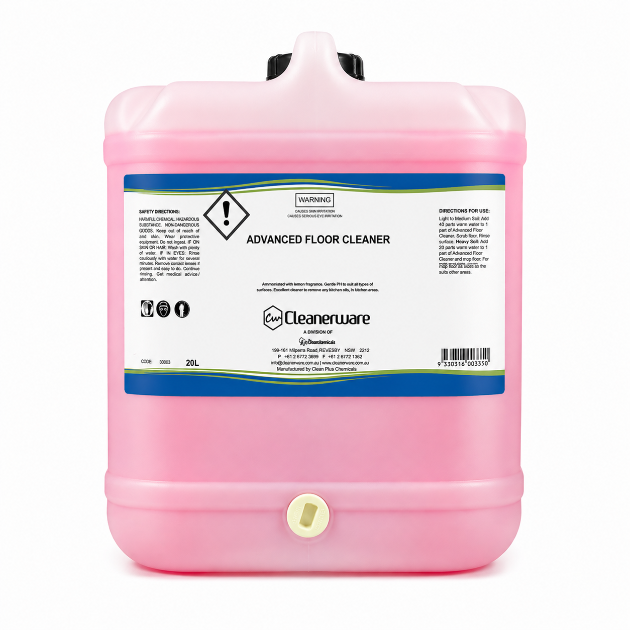 Floor Cleaner- Pink 20 Ltr