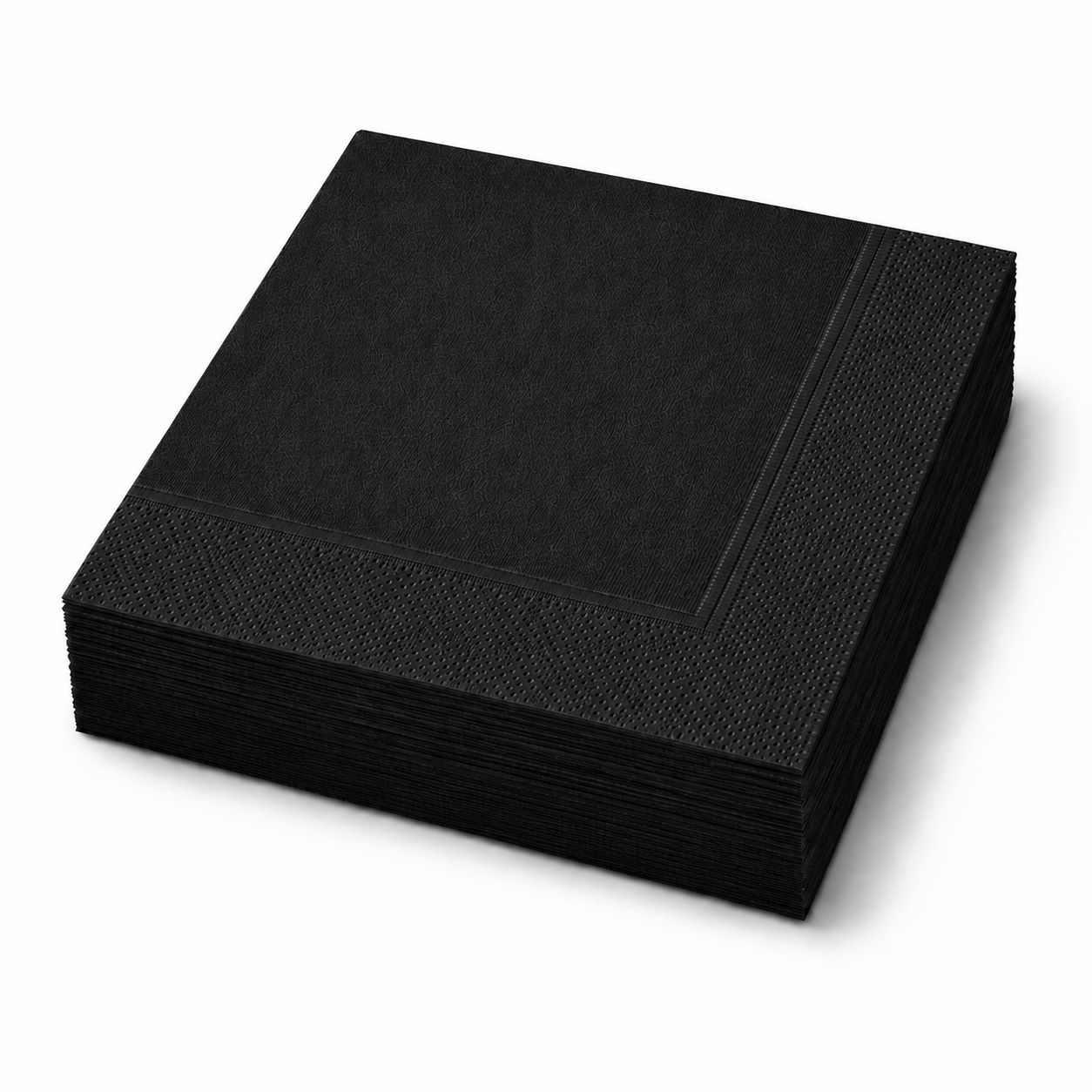 Dinner Napkins 2ply Black 10 x 100pk/ctn 1000/ctn