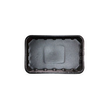 8 x 5" Black Foam Trays - 213 x 138 x 15 mm - 1000/ctn