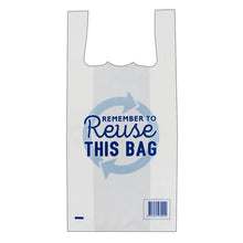 Reusable Carry Bags- Printed 38um medium singlet 1000/ctn