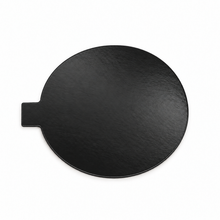 Black Board Food Display Tabs - Round 80mm - 100pk