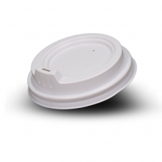 White Sipper Lids For 90mm dia. 12/16oz Coffee Cups - 1000/ctn