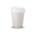 Coffee Cups Plain White Double Wall 12oz 500/ctn