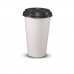 Black Sipper Lids To suit 12/16 90mm dia. Coffee Cups - 1000 per carton