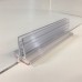 Clear acrylic sneeze & cough guard
600mm x 800mm with bottom cut out