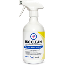 ISO-Clean 70% Isopropyl Alcohol surface and skin sanitiser 500ml